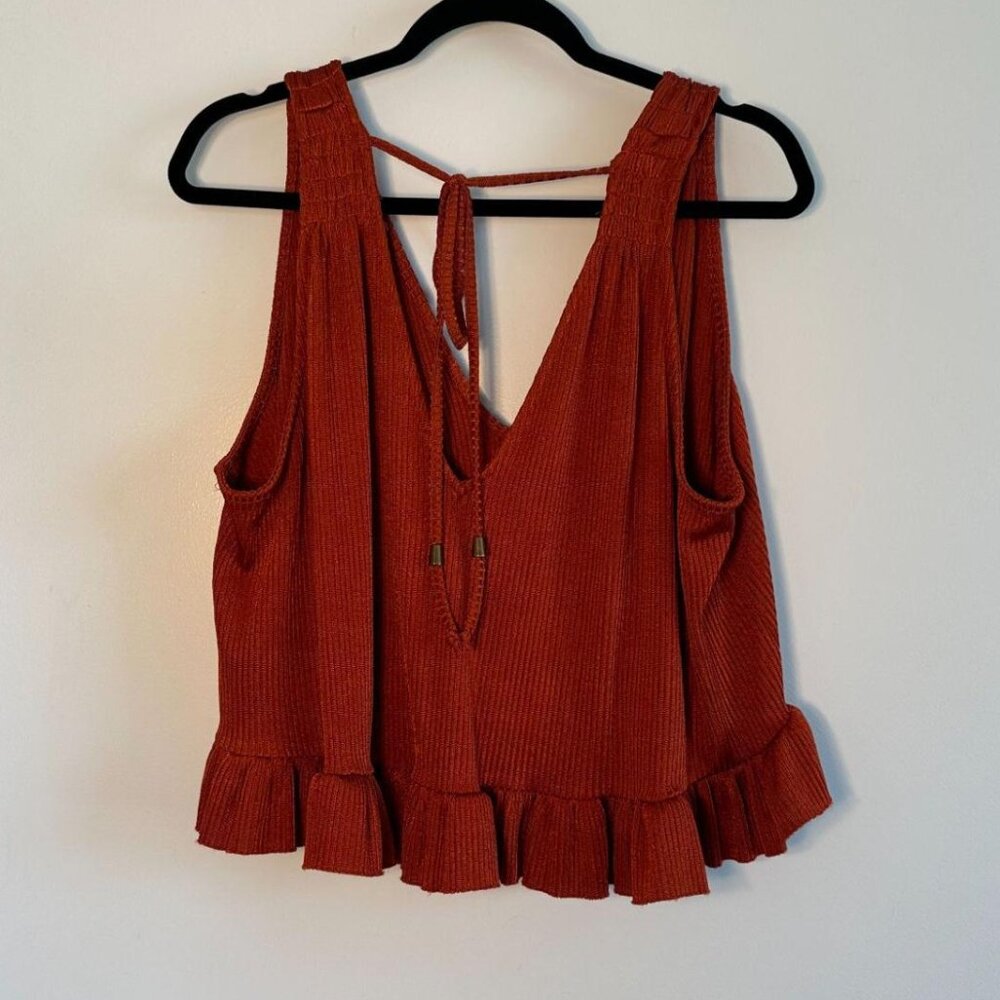 Free People No Excuses Skirt Set Terracotta NWT - Picture 3 of 8